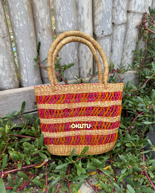 Alale fuchsia & orange